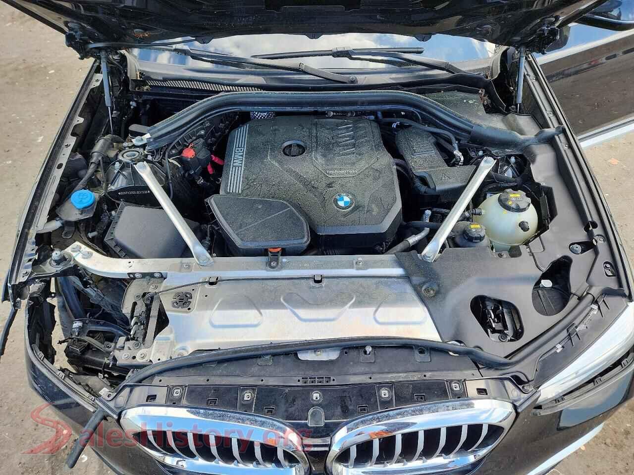 2020 BMW X3 VIN 5UXTY3C02L9C41336, wheel and tire