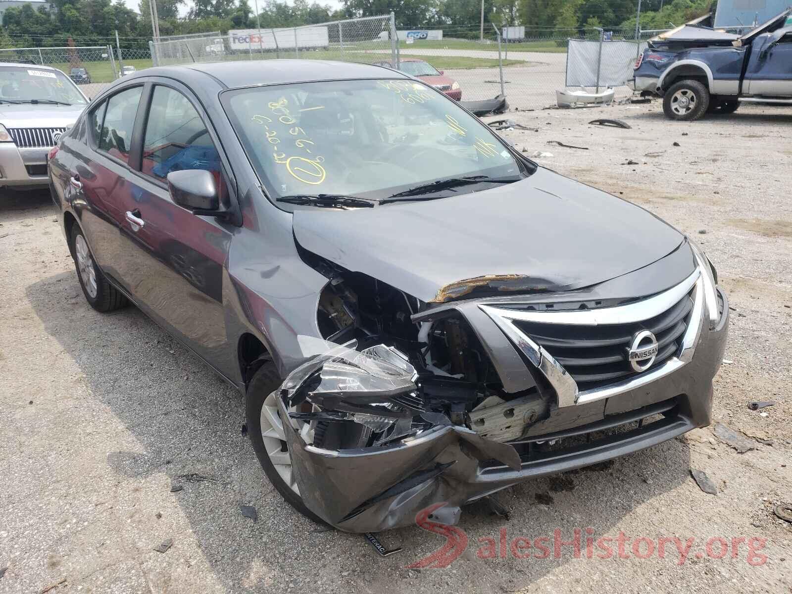 3N1CN7AP5KL829187 2019 NISSAN VERSA