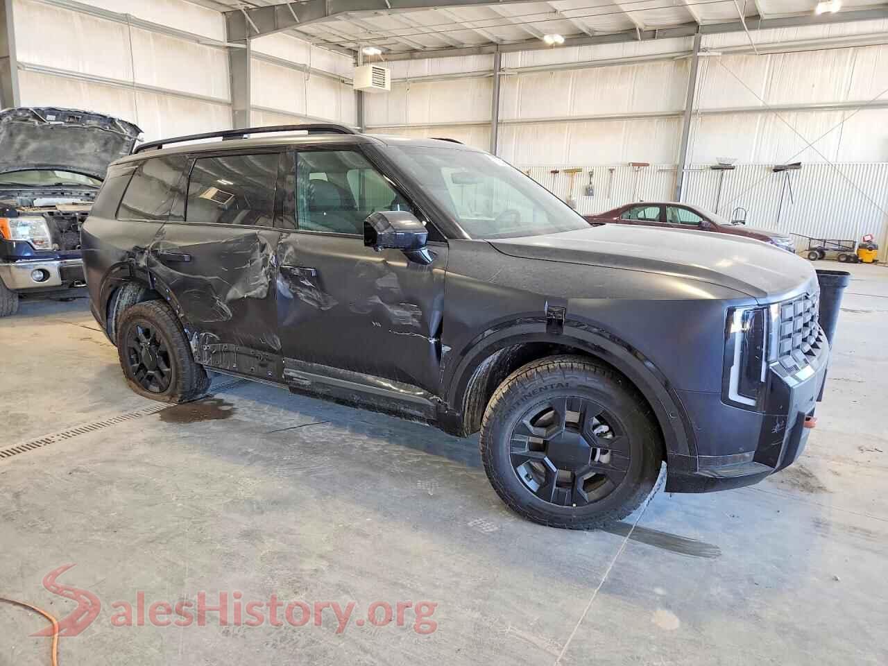 2027 KIA TELLURIDE VIN 5XYPLES18VG004968, rear 3/4 view