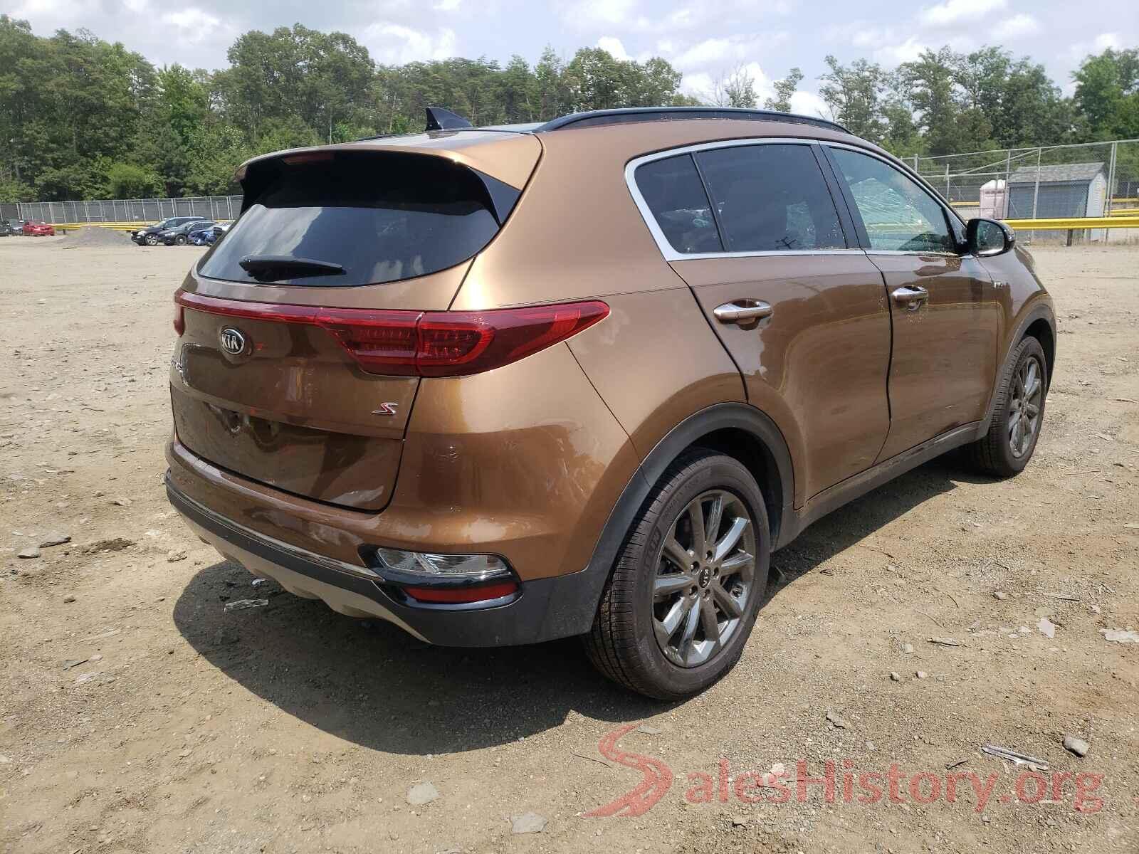 KNDP6CAC9L7709142 2020 KIA SPORTAGE