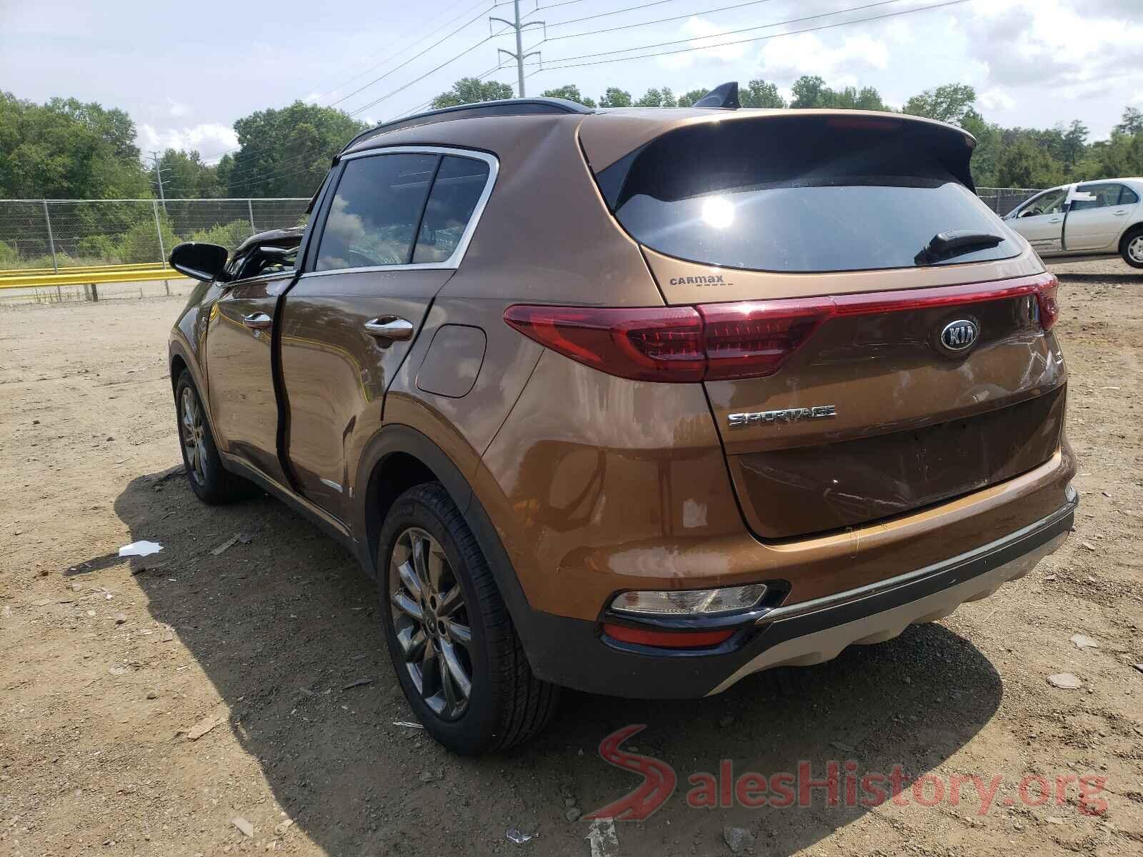 KNDP6CAC9L7709142 2020 KIA SPORTAGE