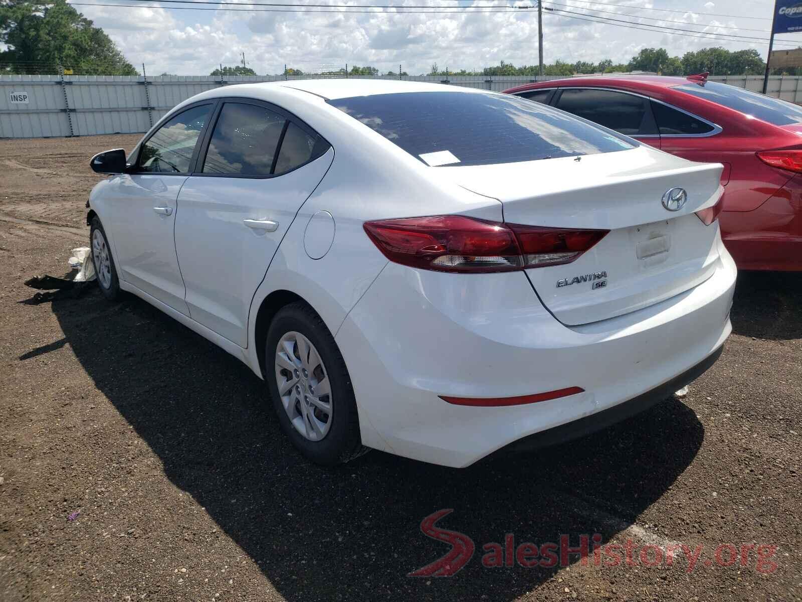 5NPD74LF5JH263061 2018 HYUNDAI ELANTRA