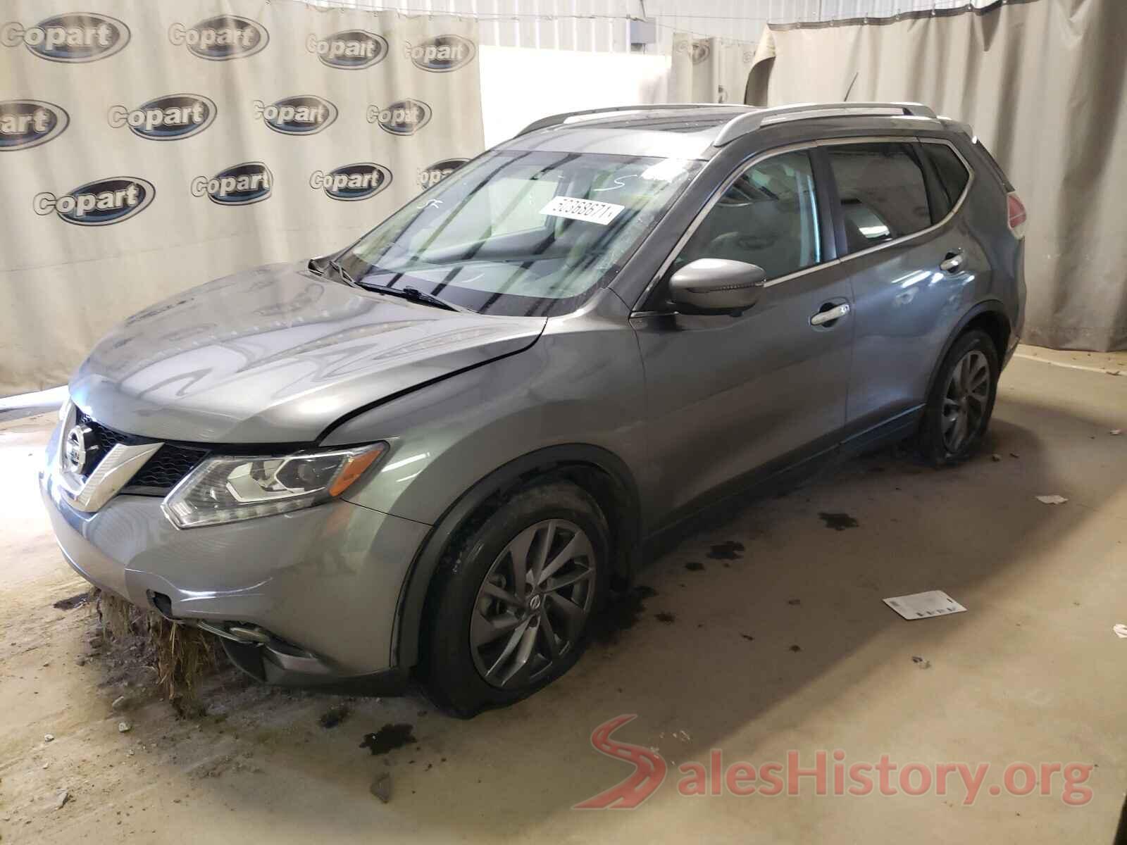 5N1AT2MT3GC764070 2016 NISSAN ROGUE