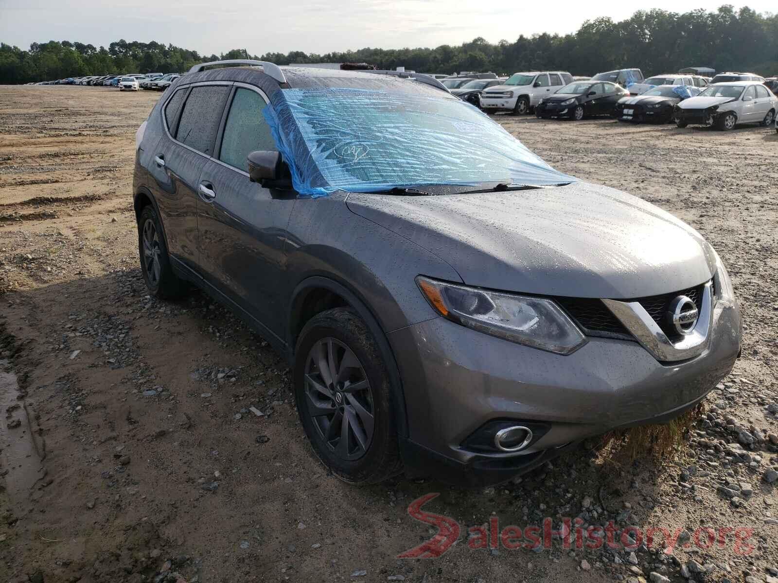 5N1AT2MT3GC764070 2016 NISSAN ROGUE