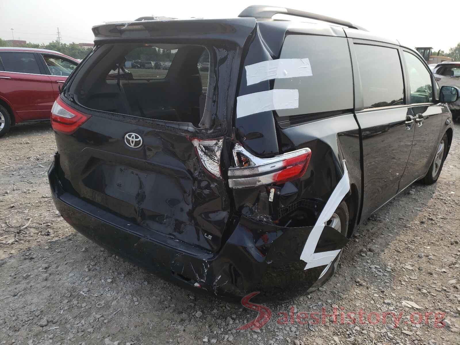 5TDKZ3DC7HS827958 2017 TOYOTA SIENNA