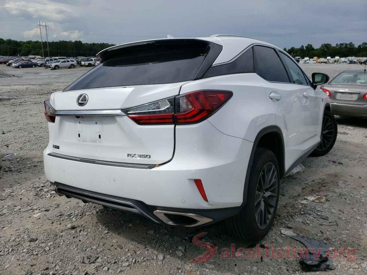 2T2BZMCA8HC107434 2017 LEXUS RX350