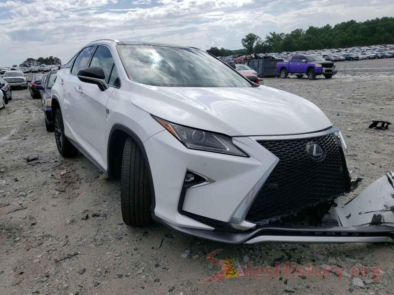 2T2BZMCA8HC107434 2017 LEXUS RX350