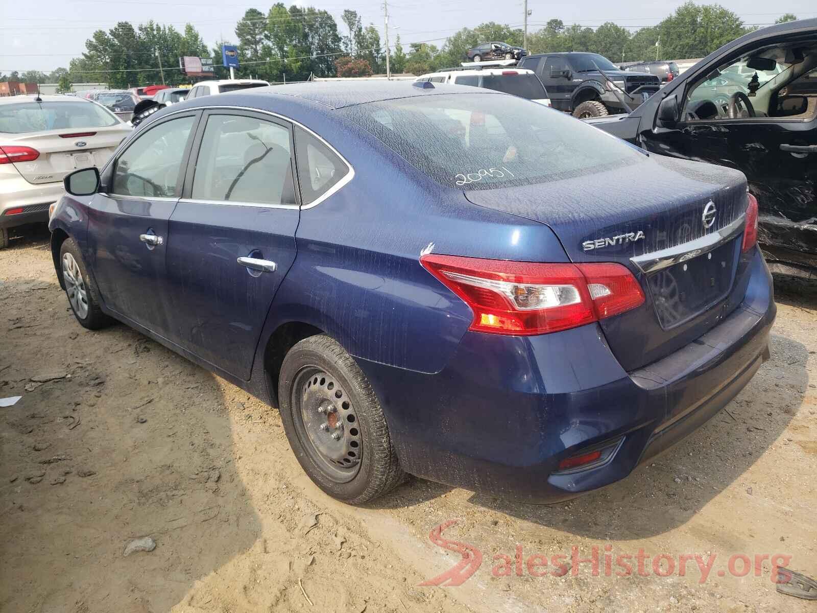 3N1AB7AP5HY354636 2017 NISSAN SENTRA