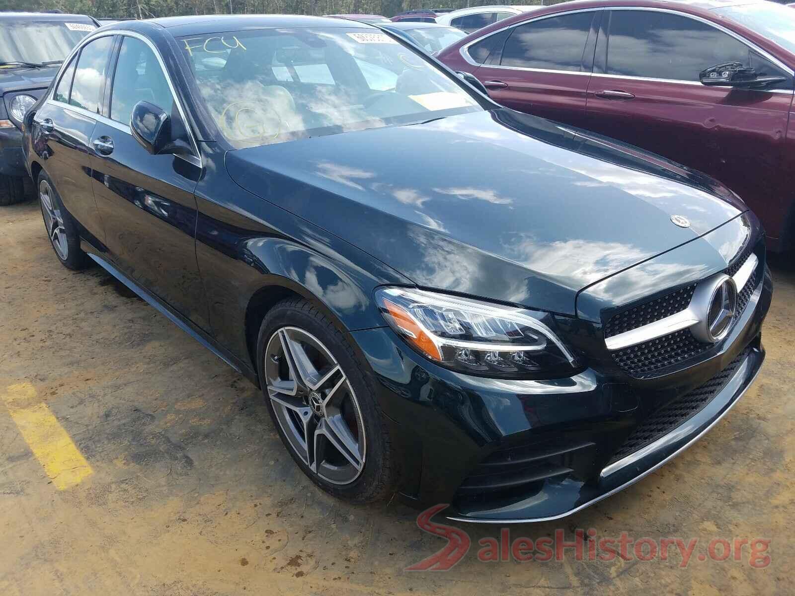 55SWF8EB7KU321165 2019 MERCEDES-BENZ C CLASS