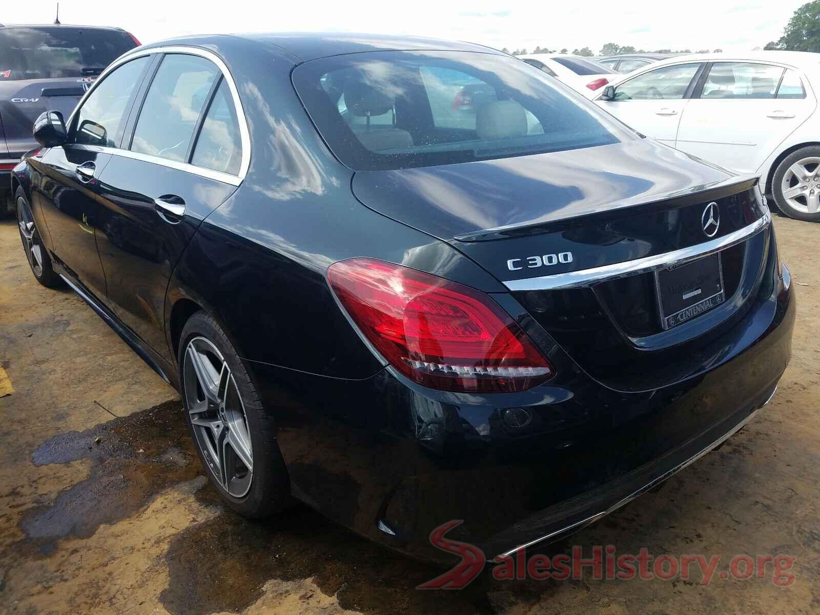 55SWF8EB7KU321165 2019 MERCEDES-BENZ C CLASS