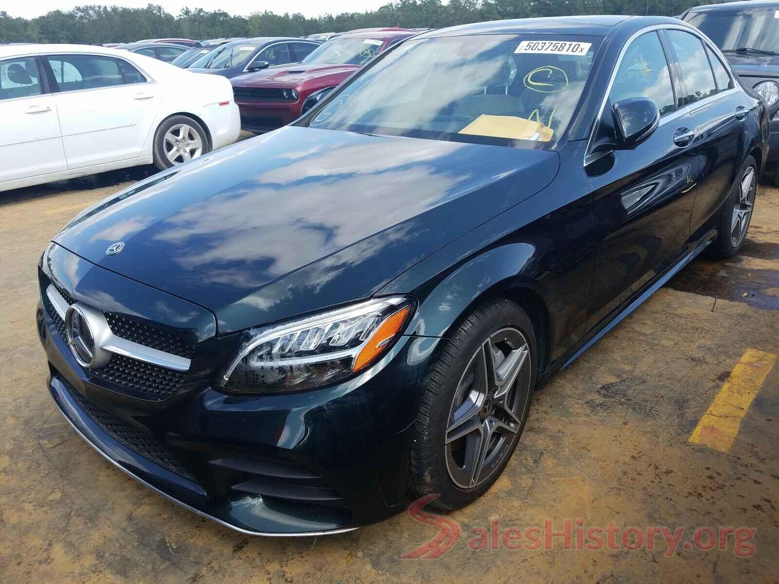 55SWF8EB7KU321165 2019 MERCEDES-BENZ C CLASS