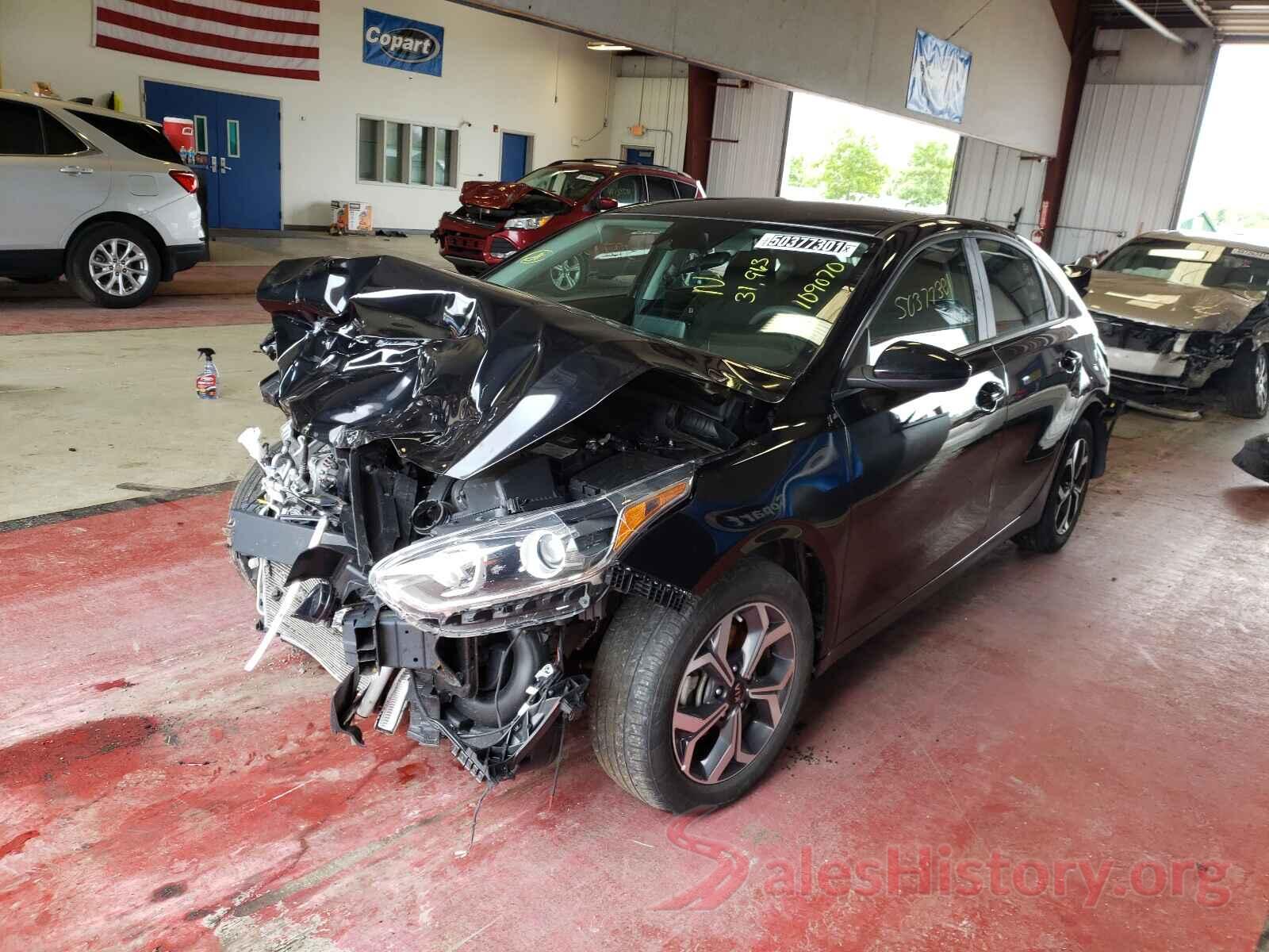 3KPF24AD6KE109070 2019 KIA FORTE