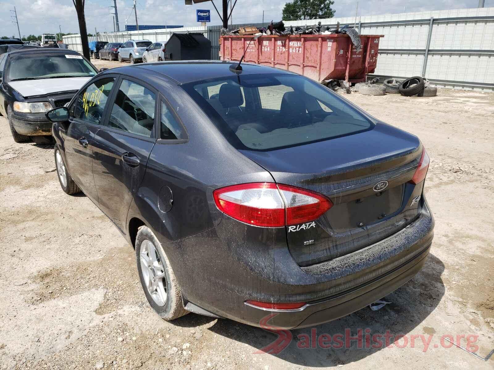 3FADP4BJ1KM122804 2019 FORD FIESTA