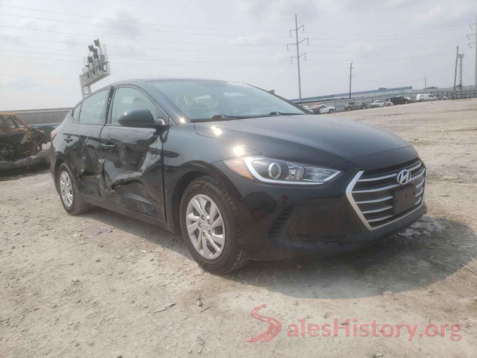 5NPD74LF4JH285374 2018 HYUNDAI ELANTRA