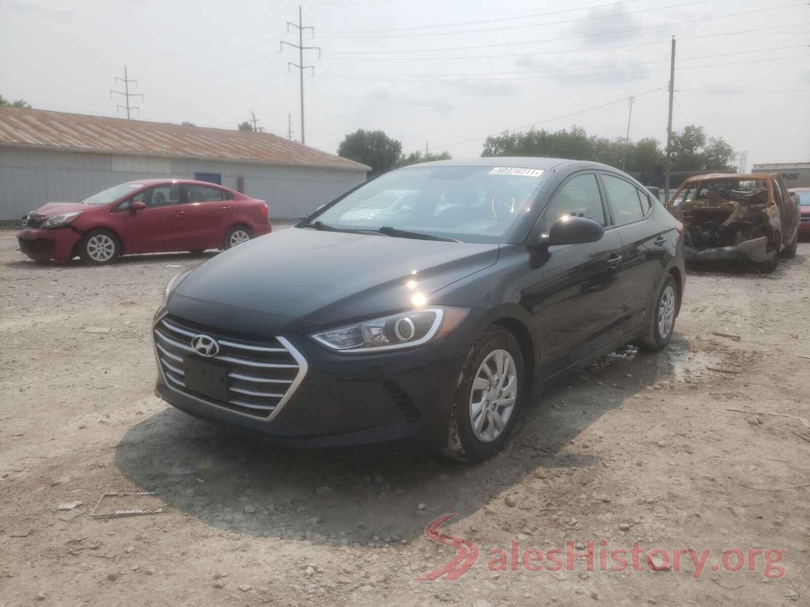 5NPD74LF4JH285374 2018 HYUNDAI ELANTRA