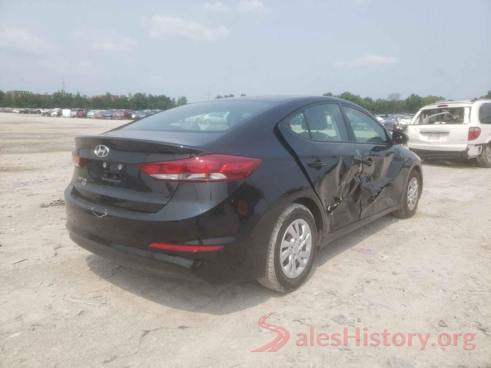 5NPD74LF4JH285374 2018 HYUNDAI ELANTRA