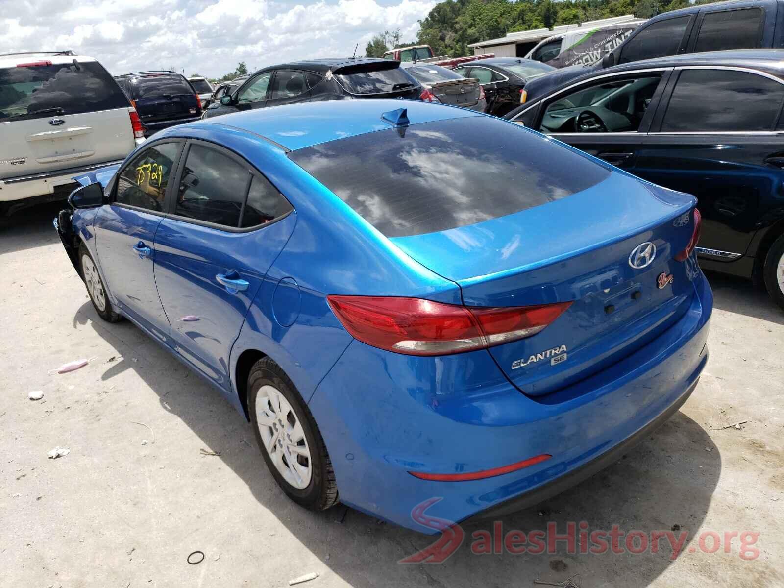 5NPD74LF0HH149740 2017 HYUNDAI ELANTRA