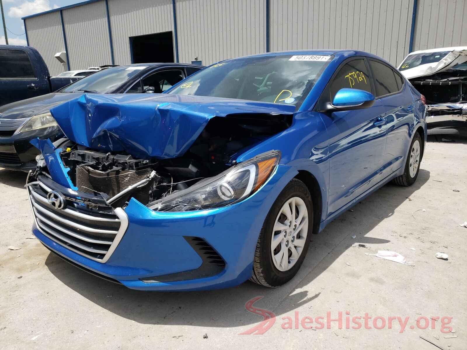 5NPD74LF0HH149740 2017 HYUNDAI ELANTRA