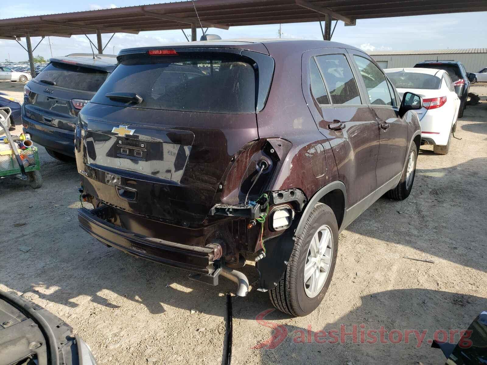 KL7CJKSBXLB347961 2020 CHEVROLET TRAX