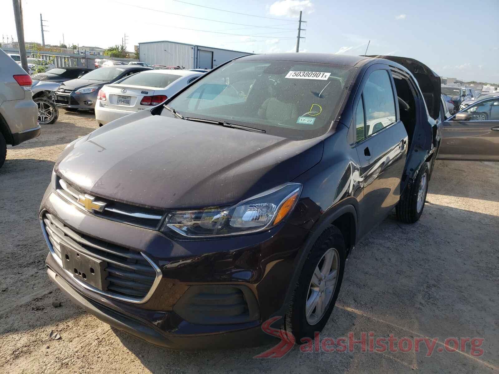 KL7CJKSBXLB347961 2020 CHEVROLET TRAX