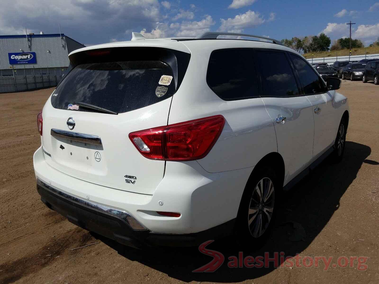 5N1DR2MM5KC581525 2019 NISSAN PATHFINDER