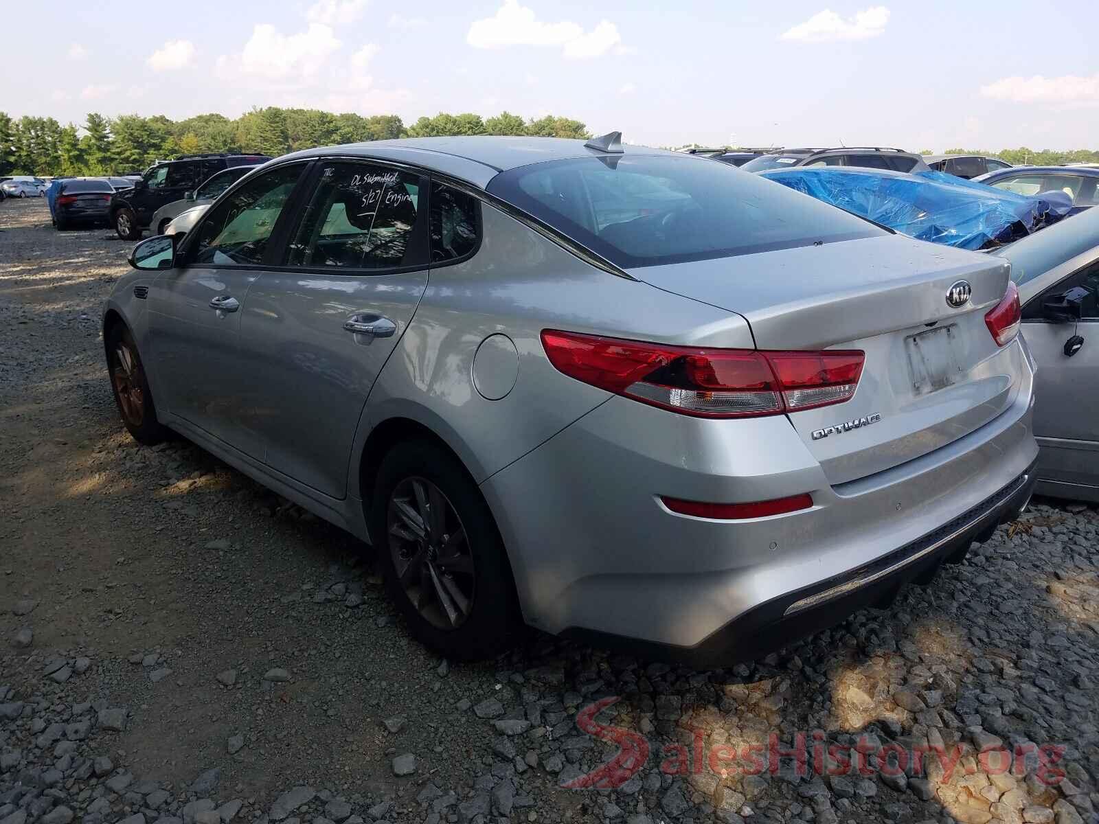 5XXGT4L33KG291937 2019 KIA OPTIMA