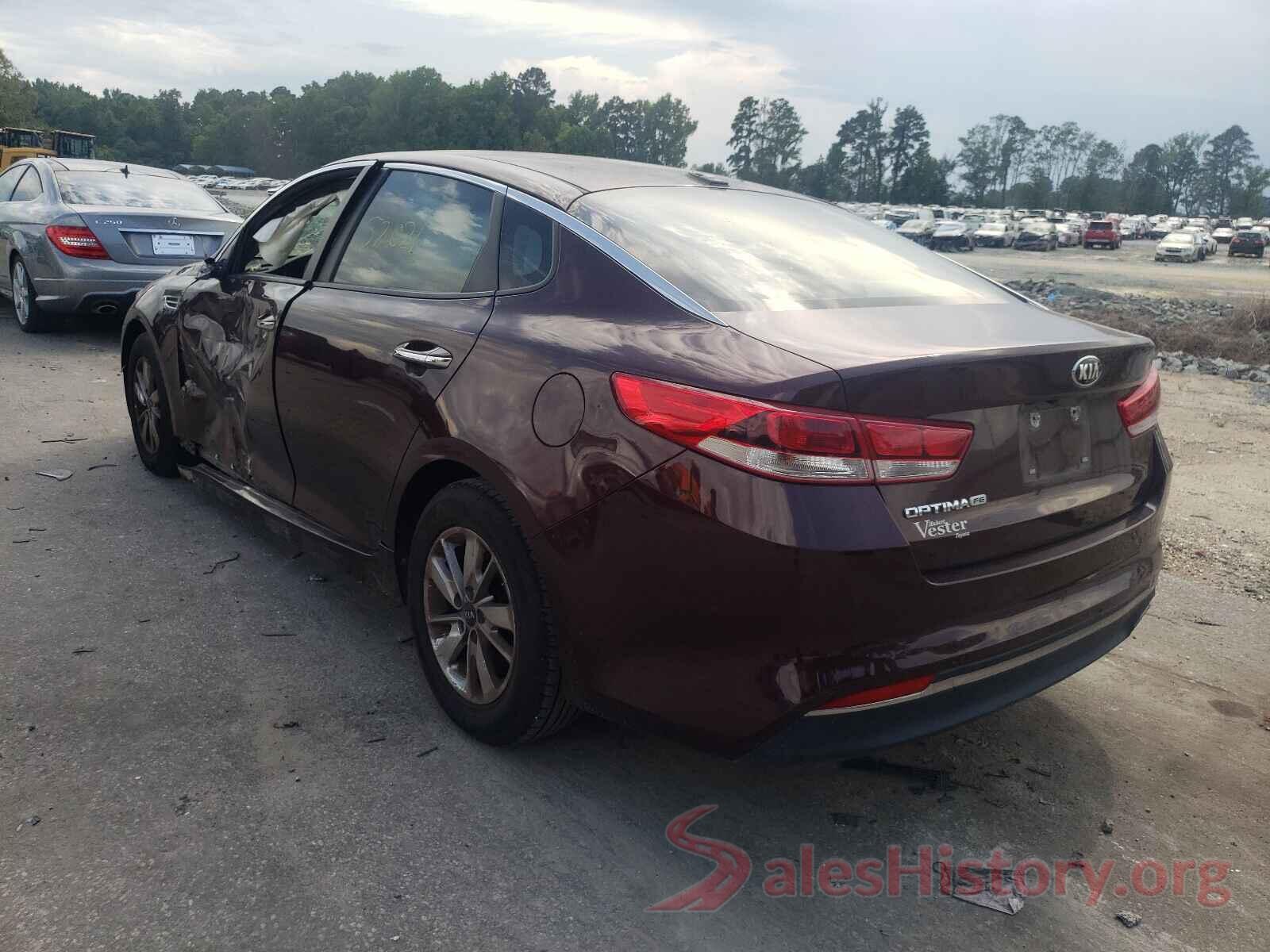 5XXGT4L37GG040197 2016 KIA OPTIMA