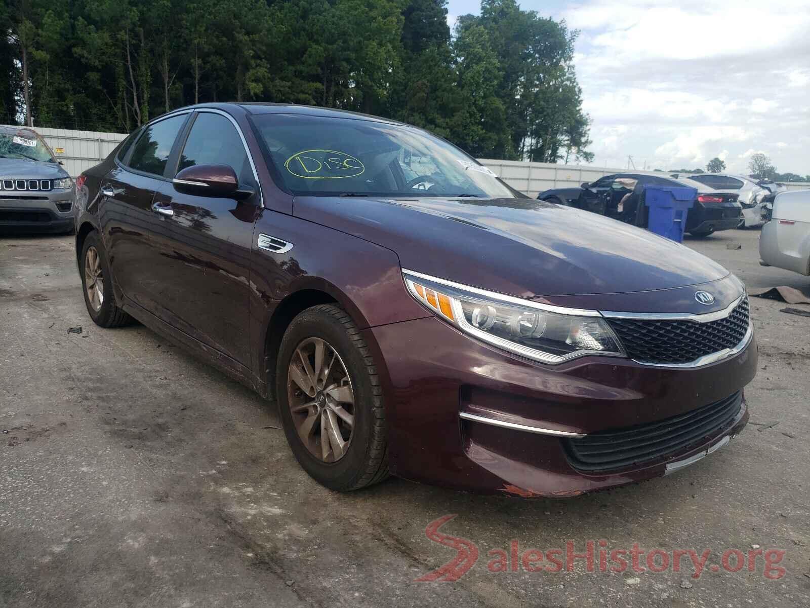 5XXGT4L37GG040197 2016 KIA OPTIMA