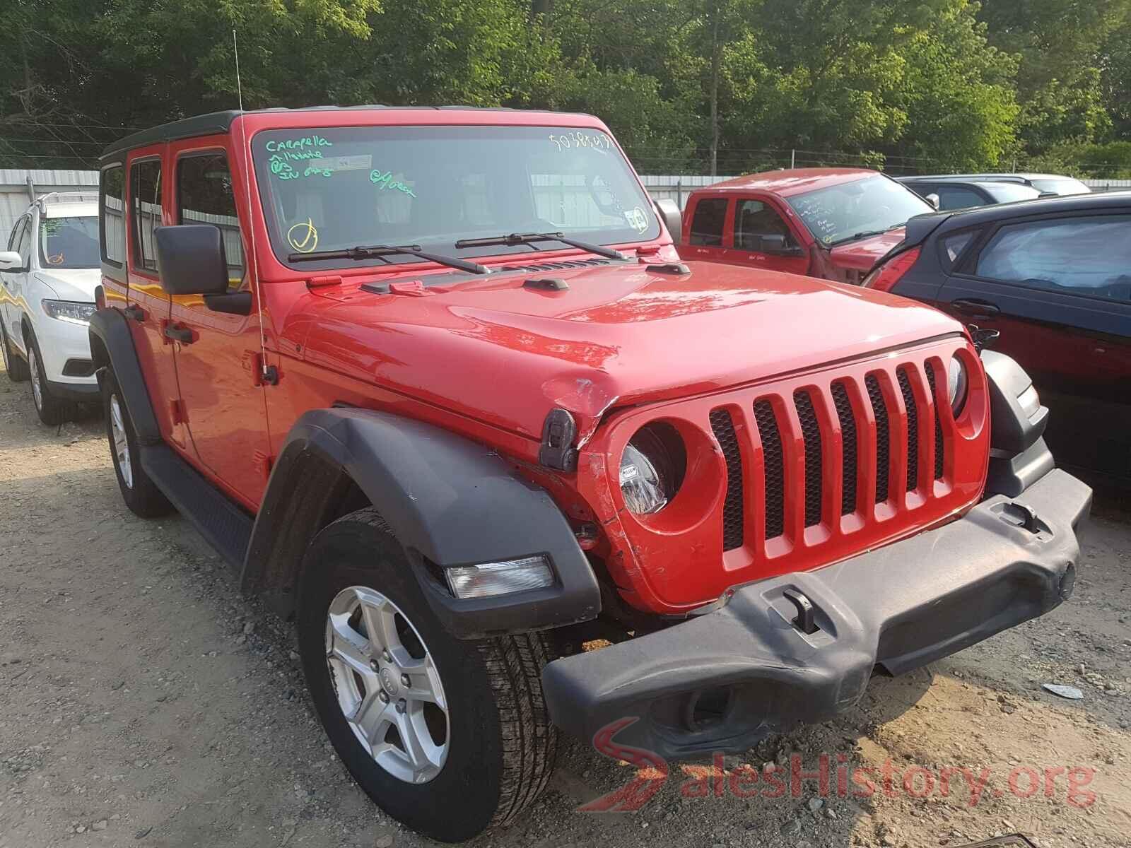 1C4HJXDG0KW506881 2019 JEEP WRANGLER