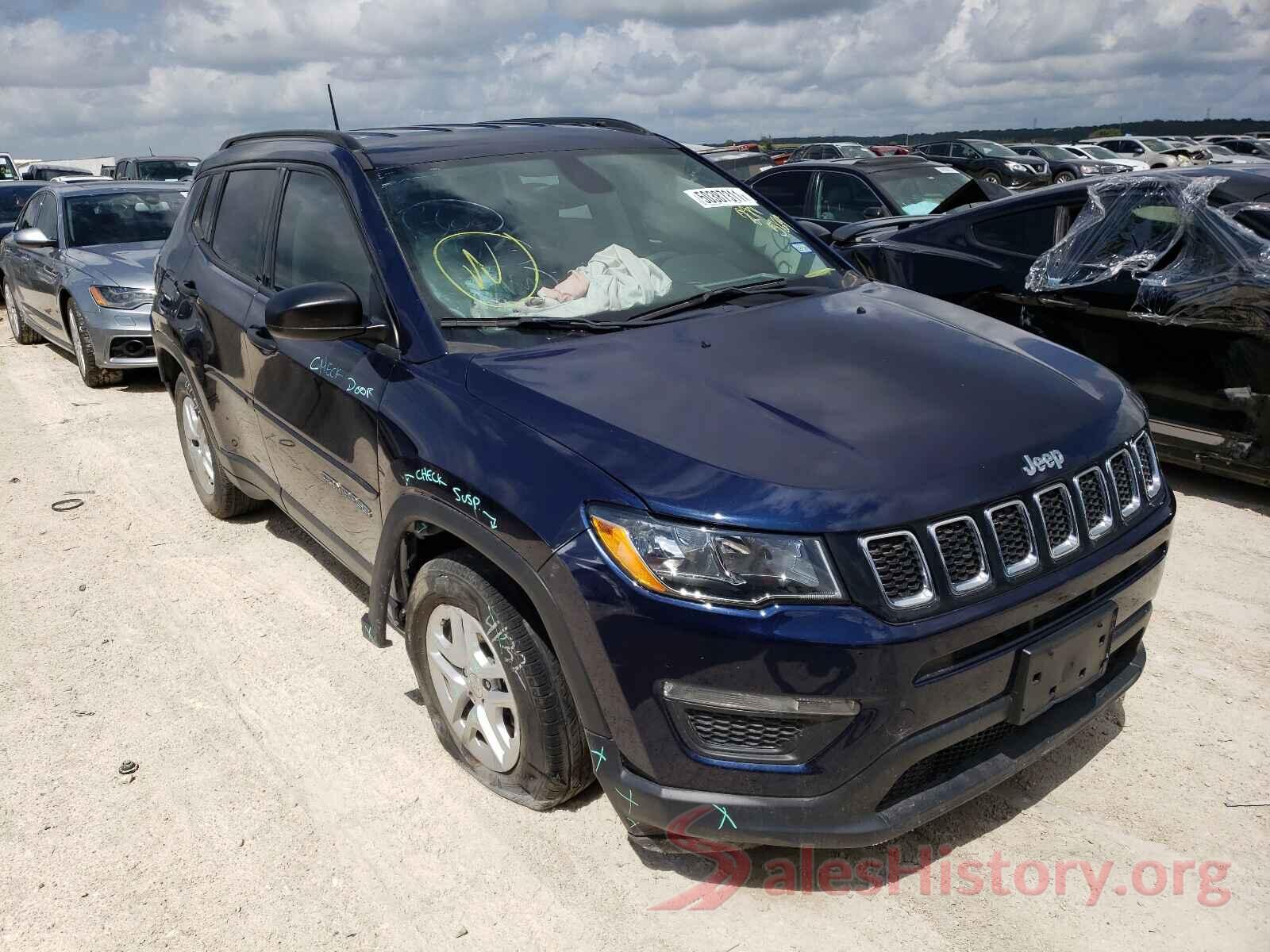 3C4NJCAB4JT271569 2018 JEEP COMPASS