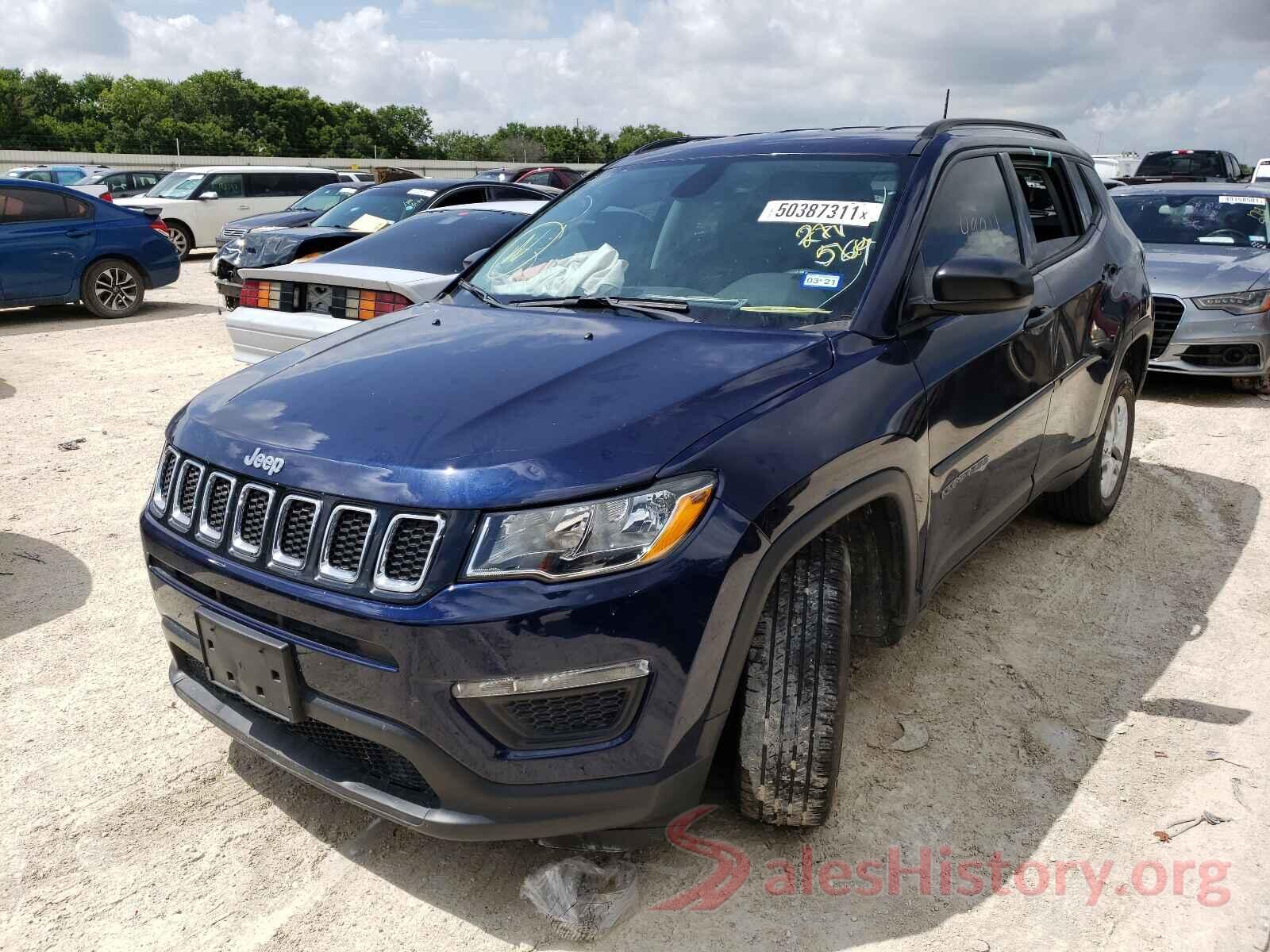 3C4NJCAB4JT271569 2018 JEEP COMPASS