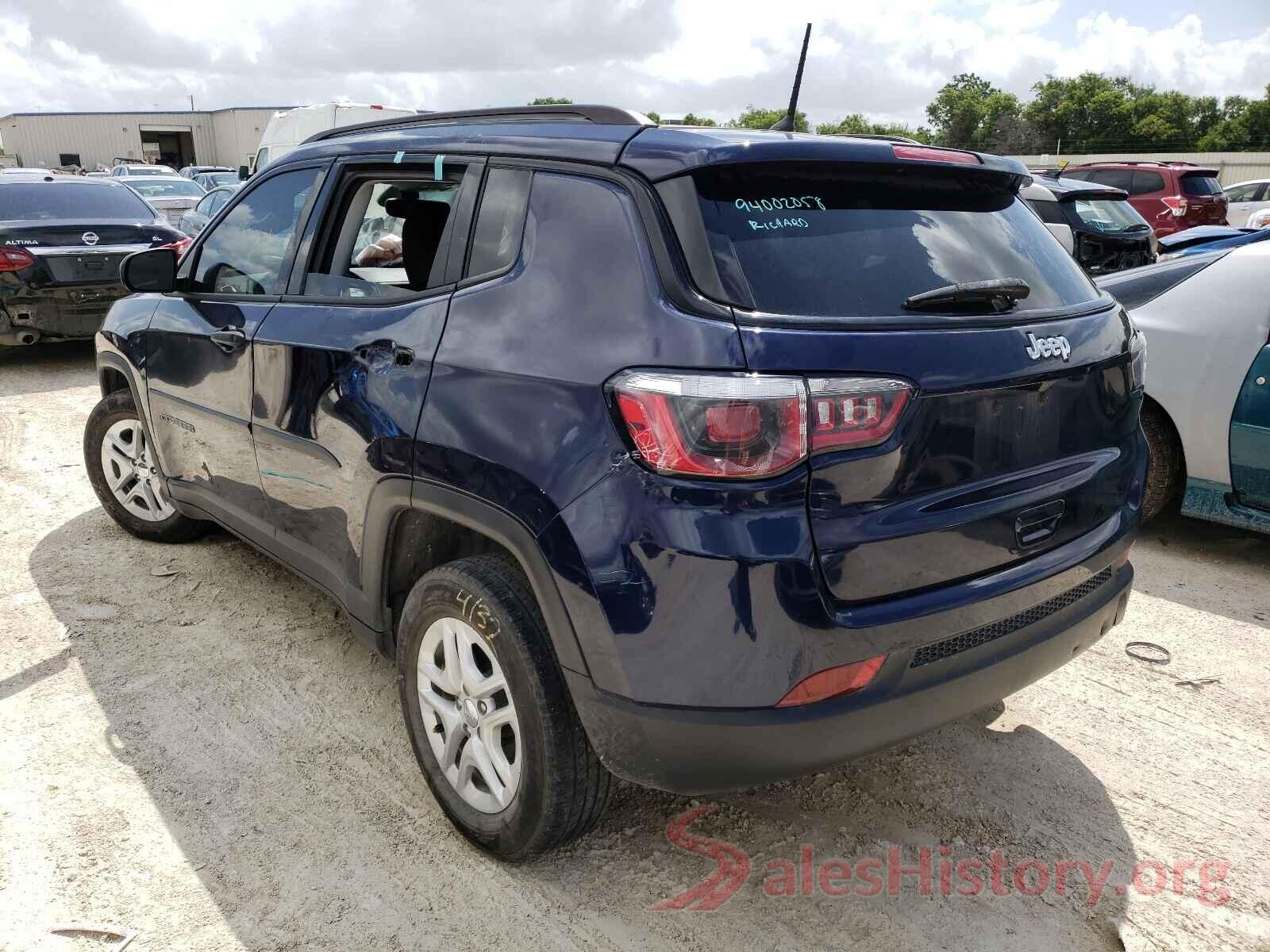 3C4NJCAB4JT271569 2018 JEEP COMPASS