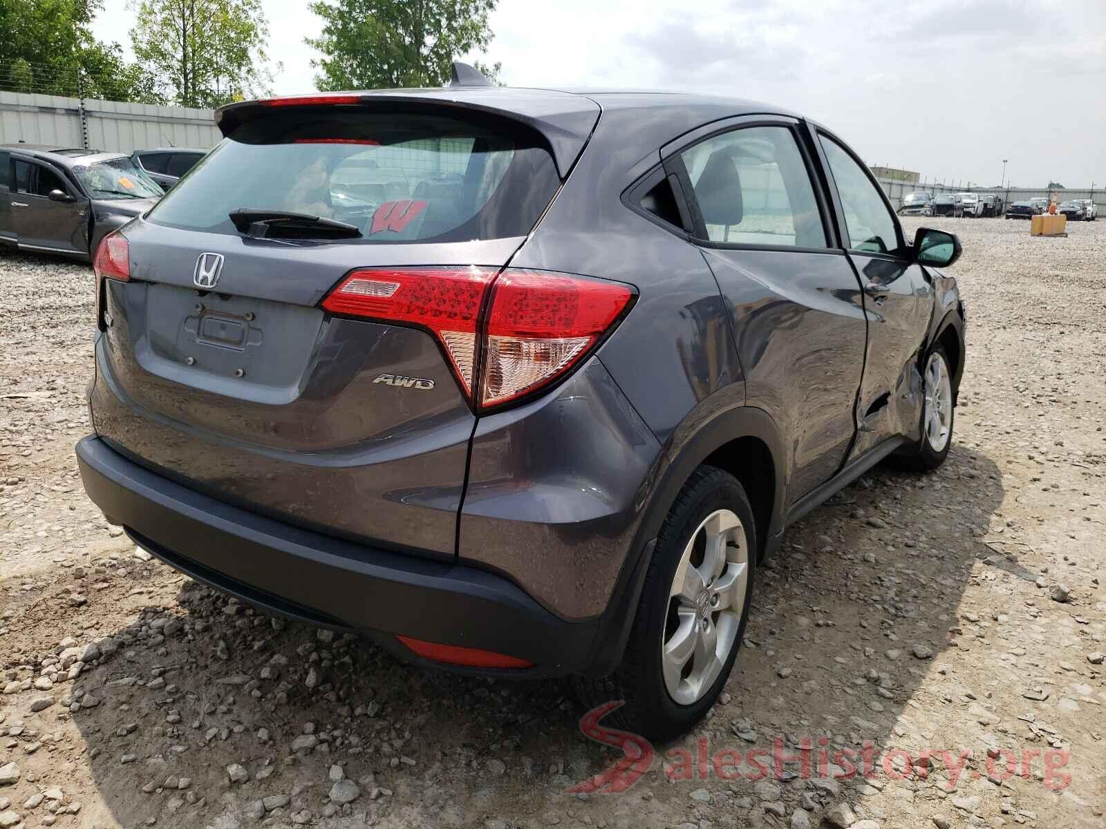 3CZRU6H30GM732840 2016 HONDA HR-V