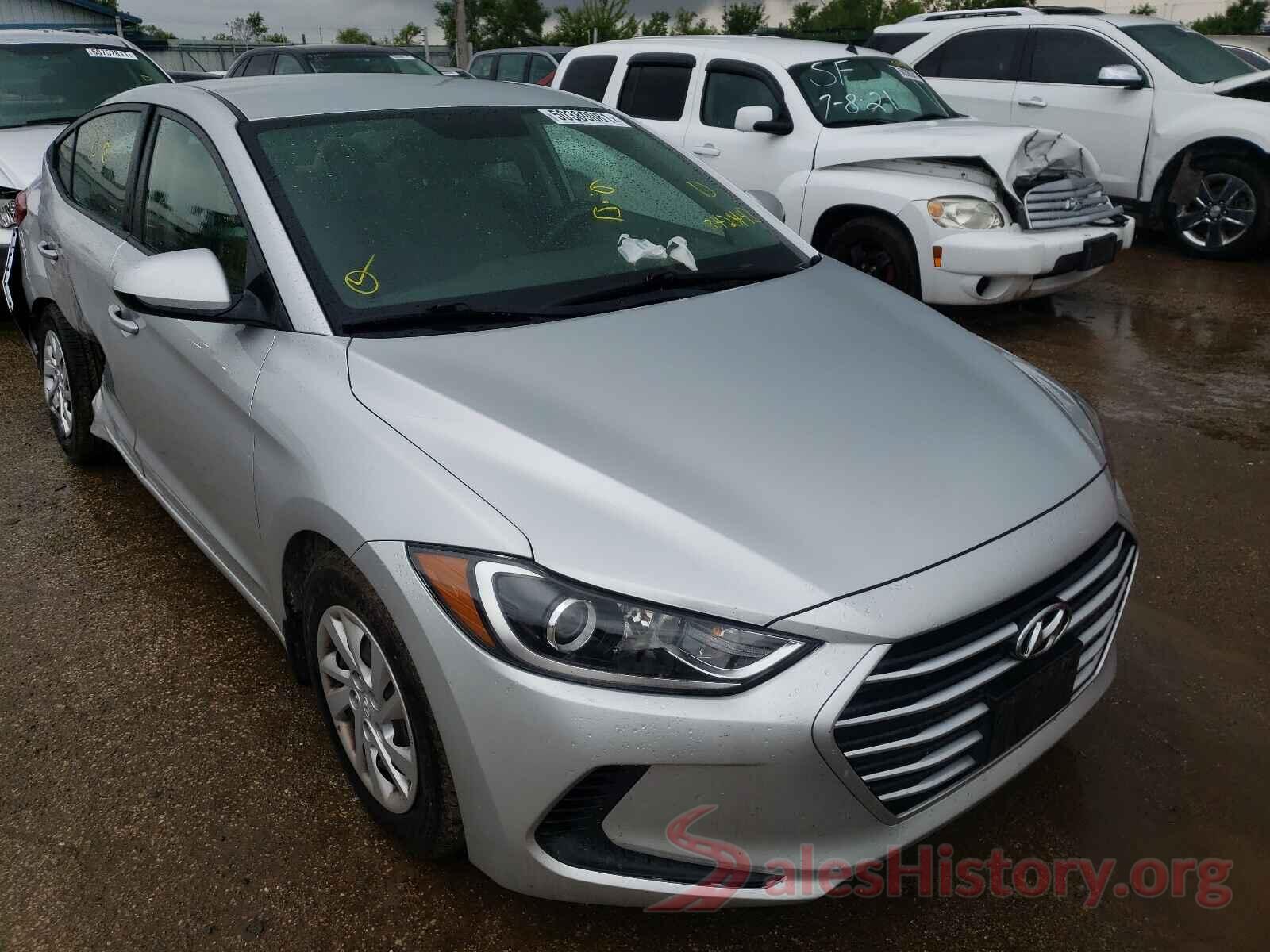 5NPD74LF8JH342448 2018 HYUNDAI ELANTRA