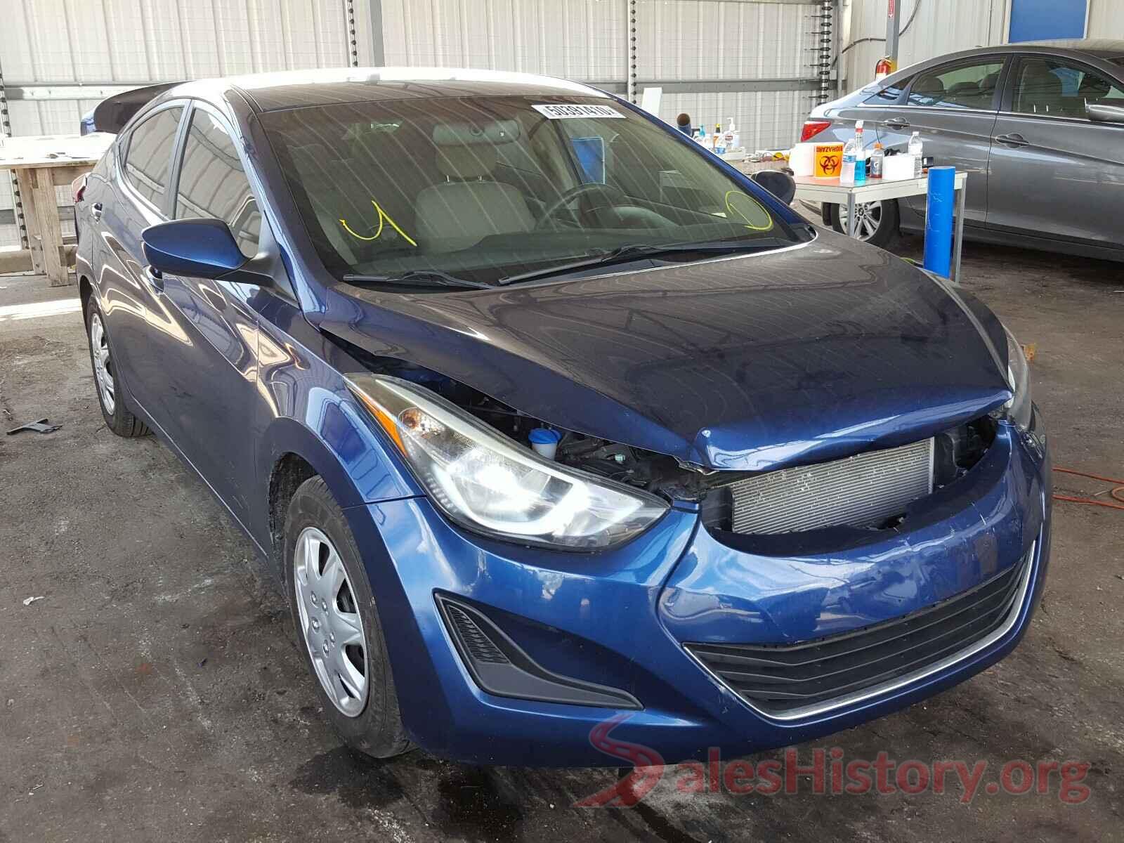 5NPDH4AE5GH741463 2016 HYUNDAI ELANTRA