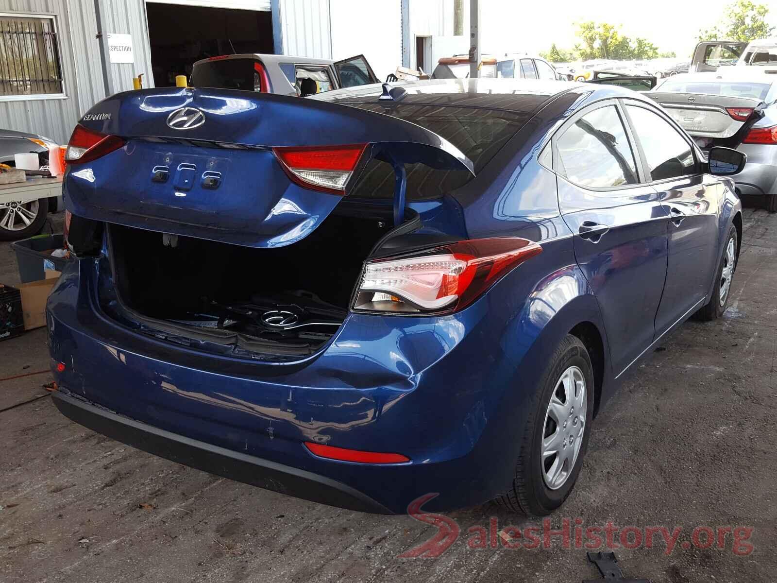 5NPDH4AE5GH741463 2016 HYUNDAI ELANTRA