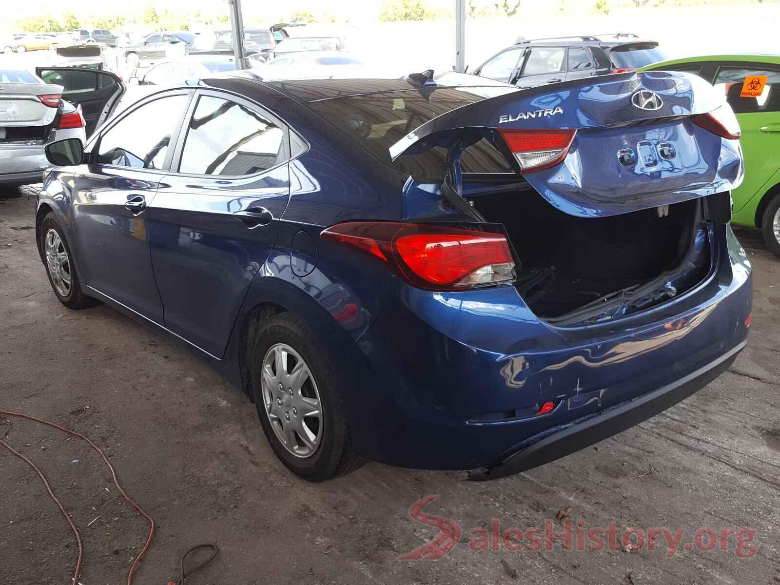 5NPDH4AE5GH741463 2016 HYUNDAI ELANTRA