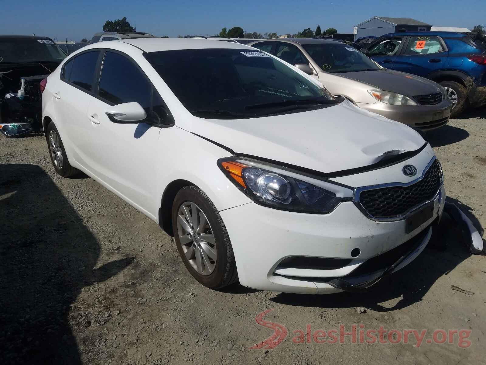 KNAFX4A61G5595788 2016 KIA FORTE