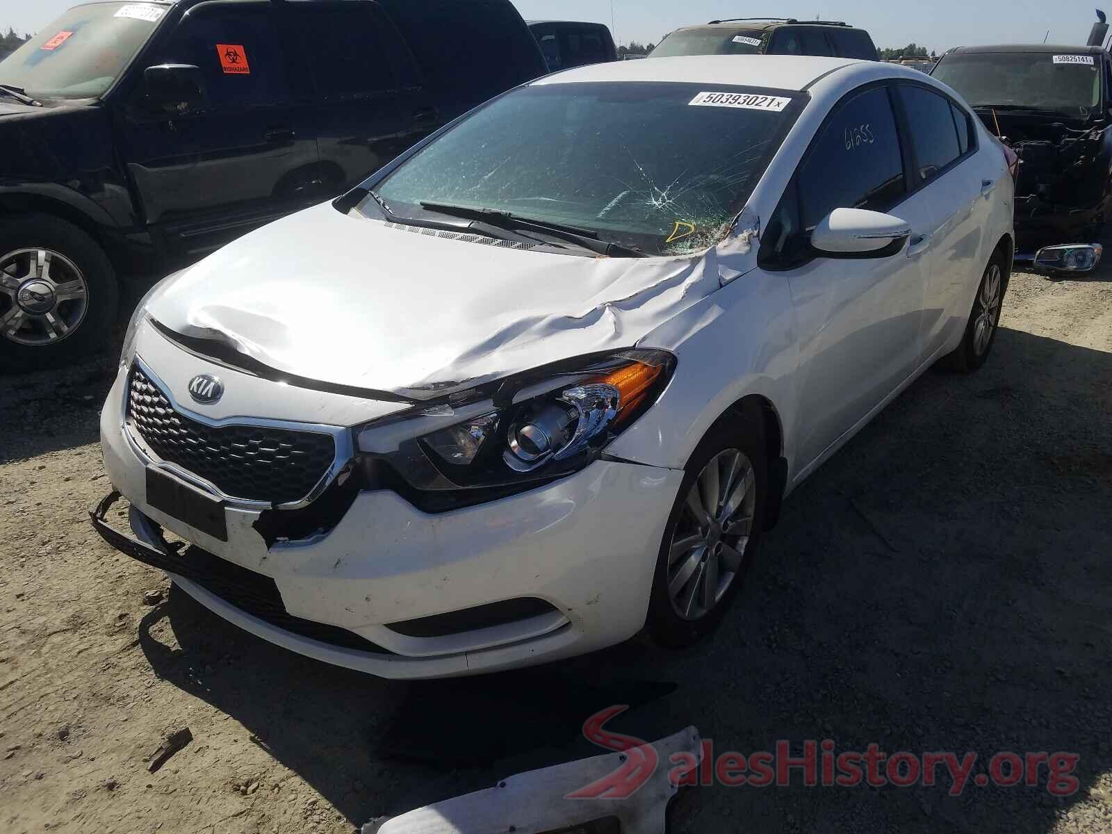 KNAFX4A61G5595788 2016 KIA FORTE