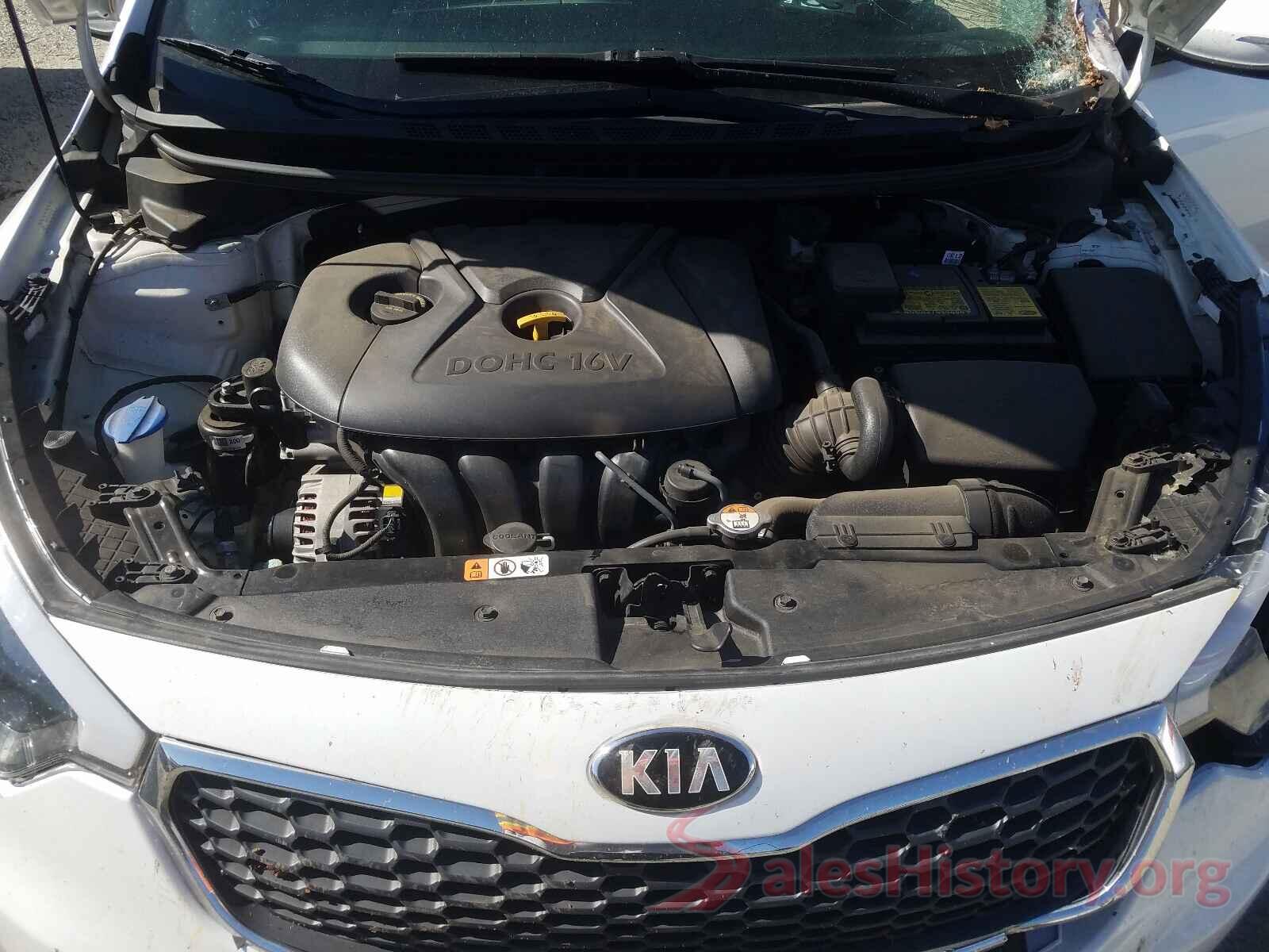 KNAFX4A61G5595788 2016 KIA FORTE