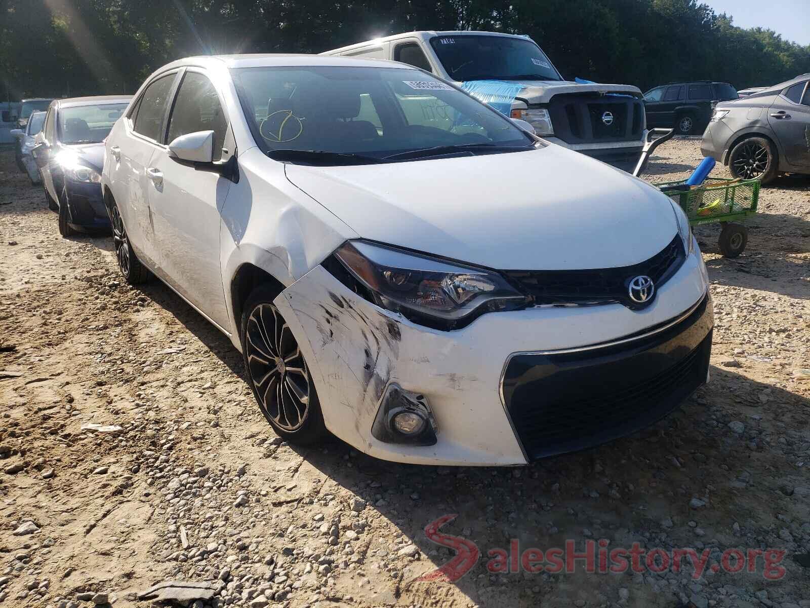 2T1BURHE7GC738573 2016 TOYOTA COROLLA