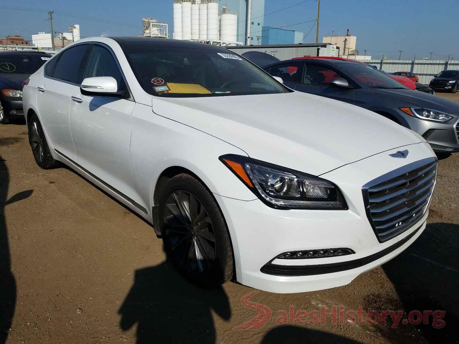 KMHGN4JEXGU137513 2016 HYUNDAI GENESIS