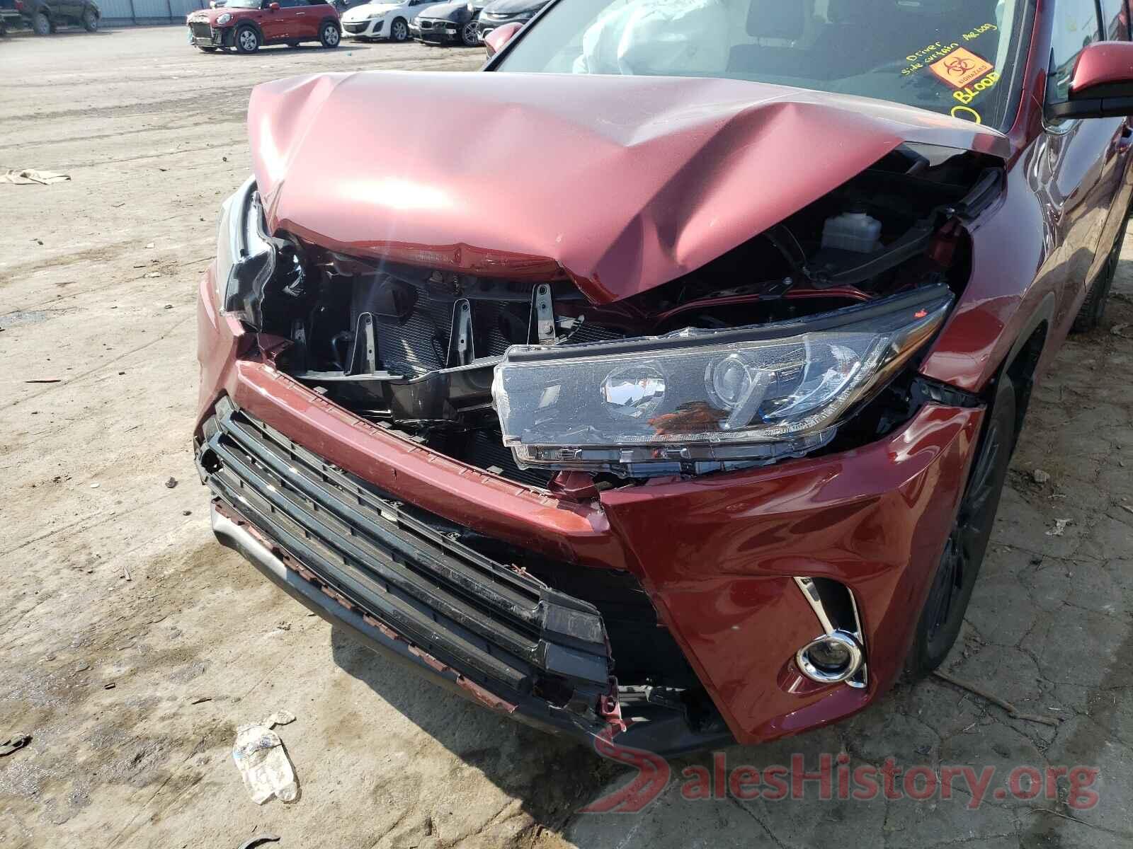 5TDJZRFH0KS610699 2019 TOYOTA HIGHLANDER