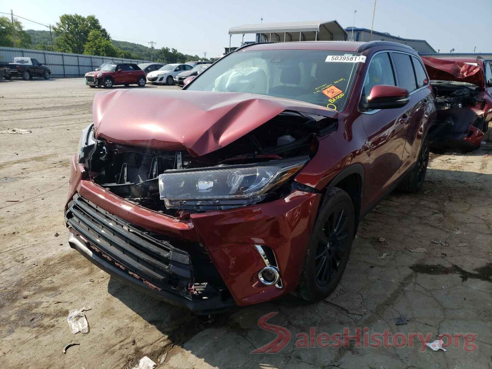 5TDJZRFH0KS610699 2019 TOYOTA HIGHLANDER