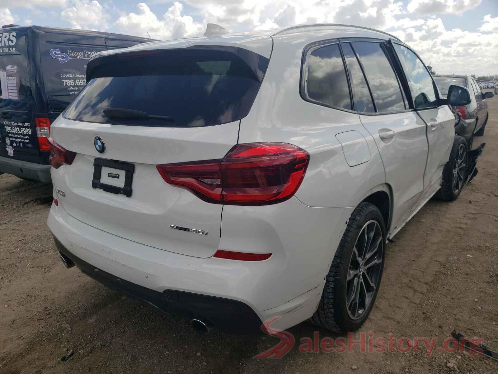 5UXTR7C52KLF27558 2019 BMW X3