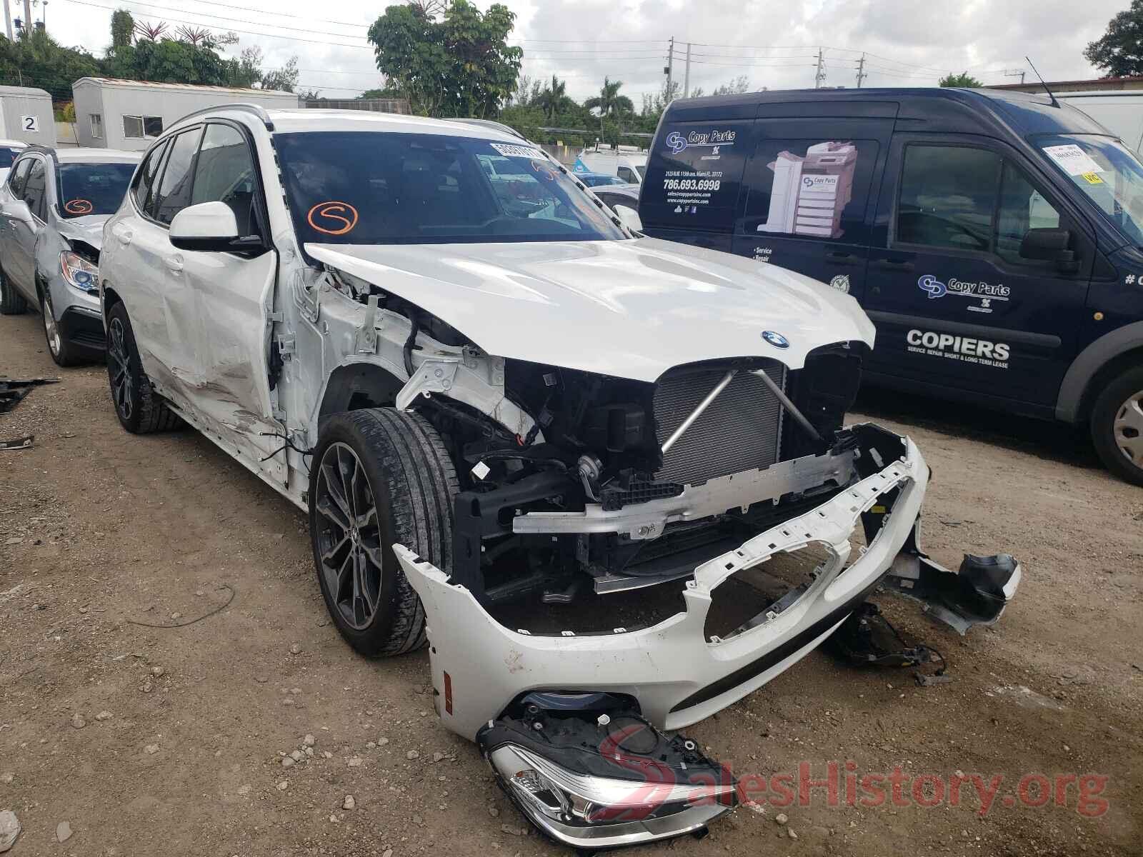 5UXTR7C52KLF27558 2019 BMW X3