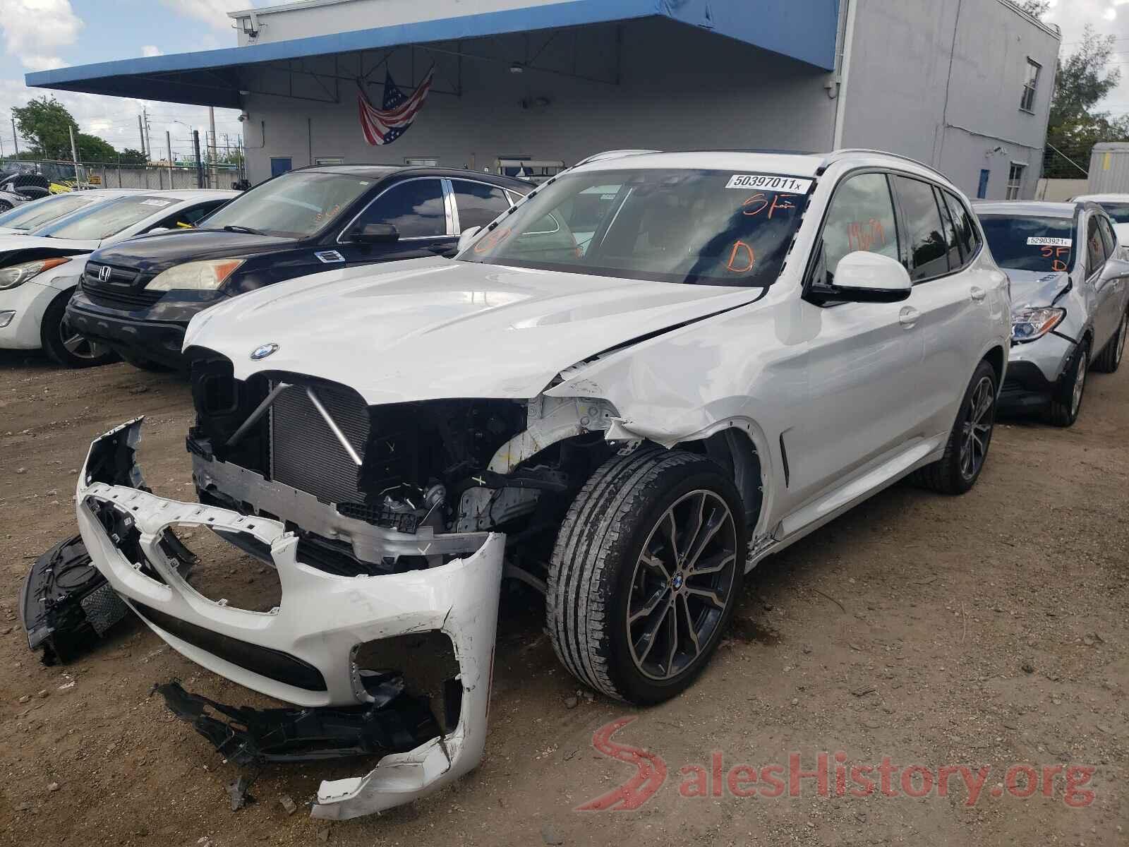 5UXTR7C52KLF27558 2019 BMW X3