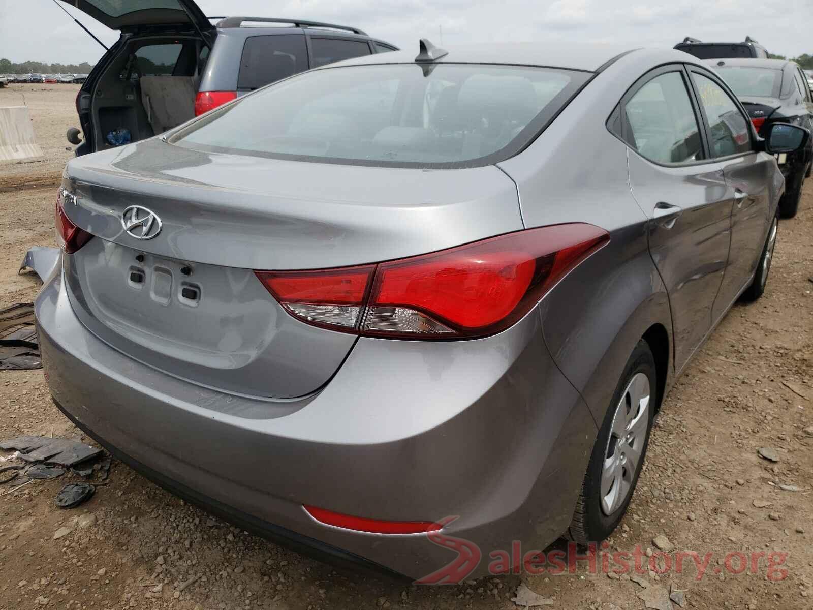 KMHDH4AE8GU504662 2016 HYUNDAI ELANTRA