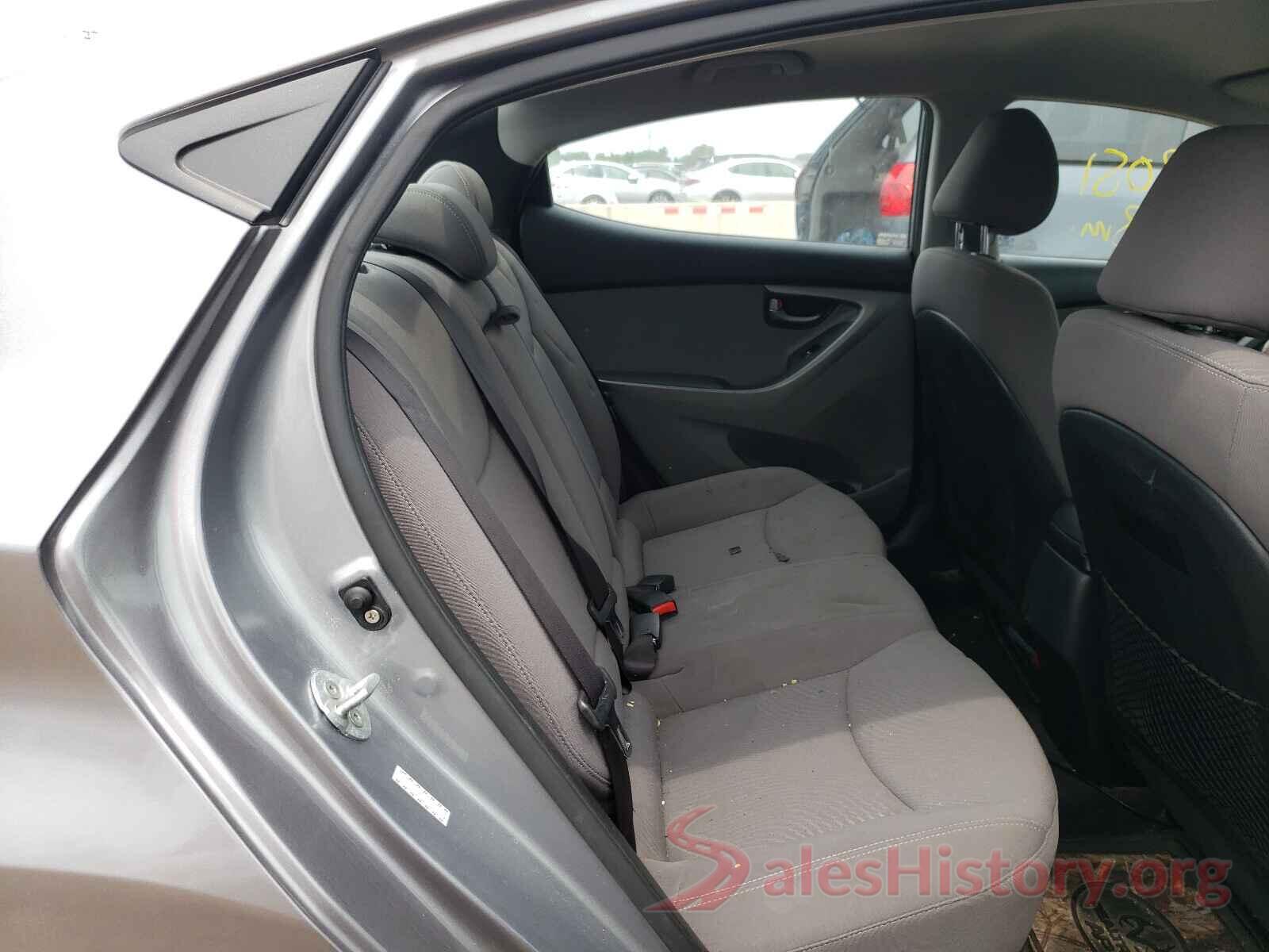 KMHDH4AE8GU504662 2016 HYUNDAI ELANTRA