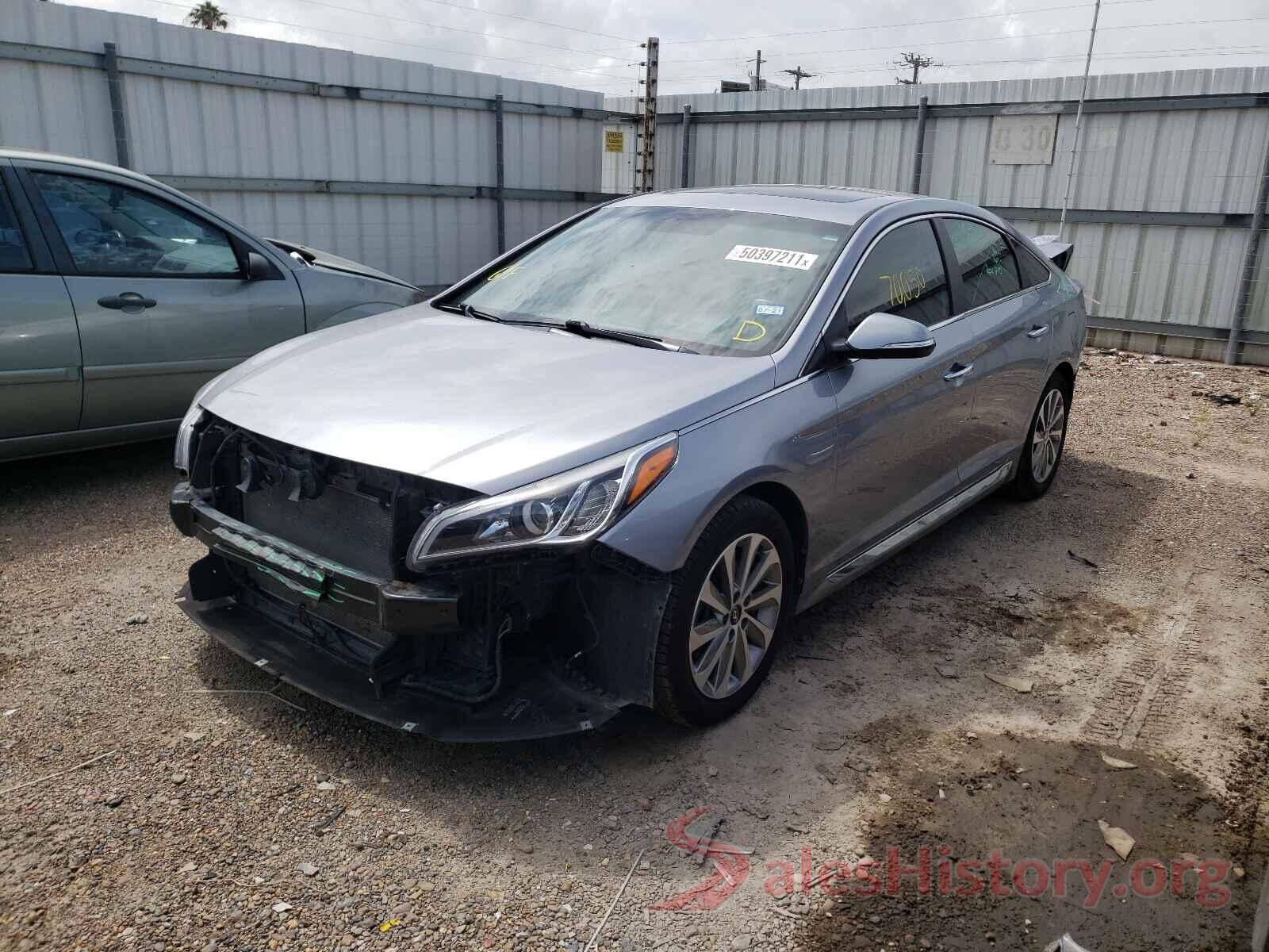 5NPE34AF0HH593591 2017 HYUNDAI SONATA